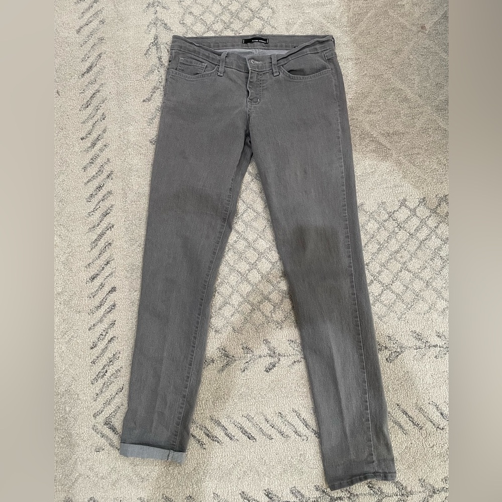 Flying Monkey Made In USA Skinny Jeans Size 7 Grey